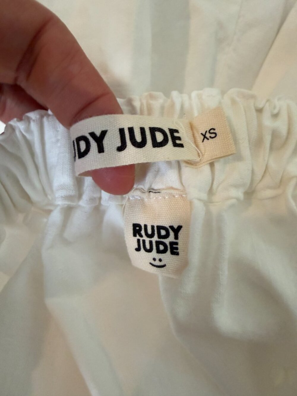 NWT Rudy Jude Pillowcase Skirt in Salt XS - Picture 3 of 4